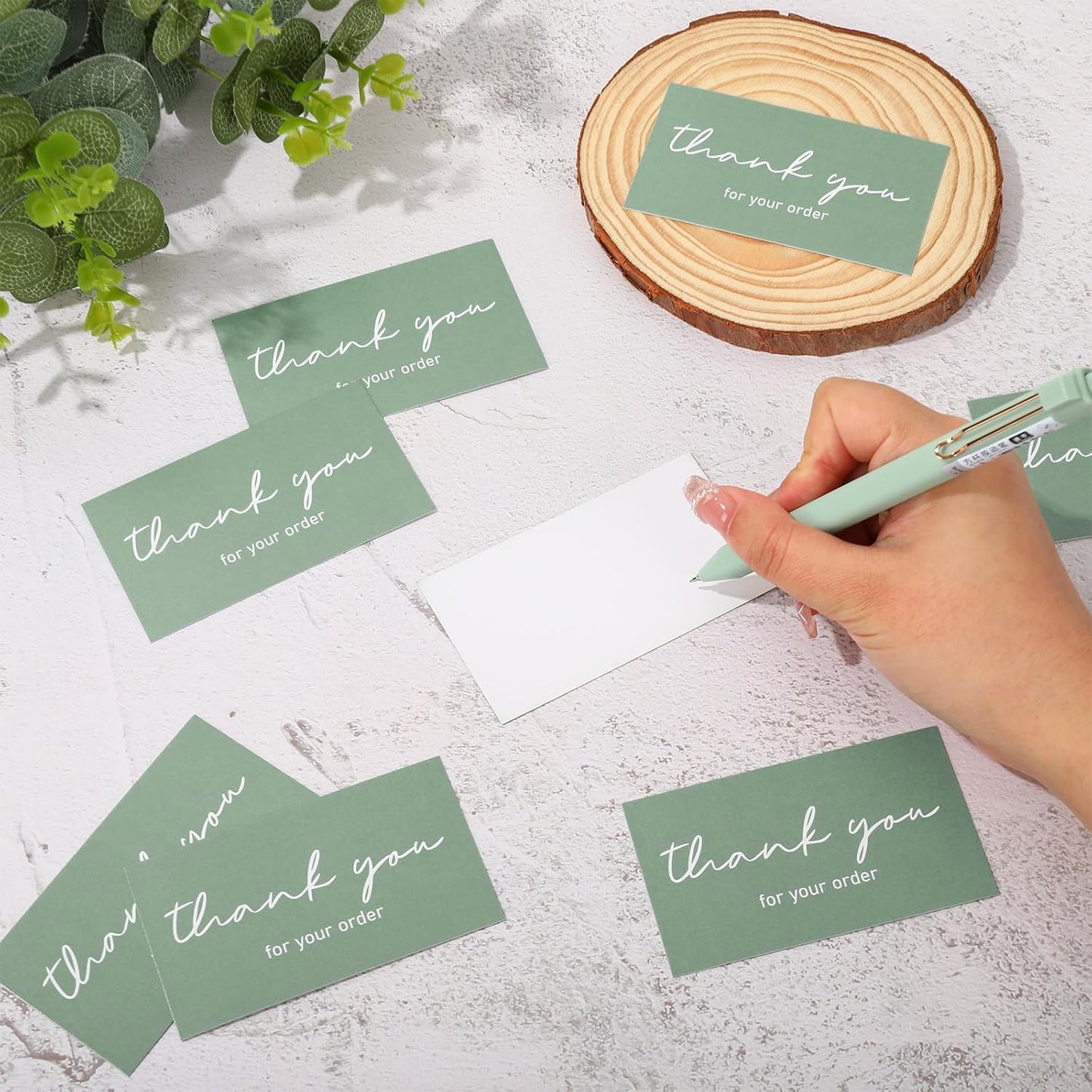 Custom 100 % Waterproof Thank You, Business, Visiting Cards - Premium Quality