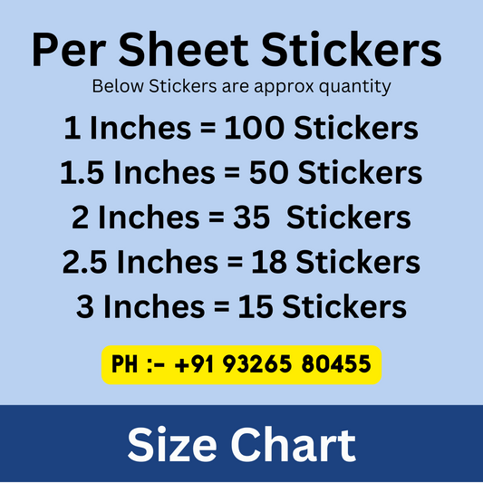 100% Waterproof Custom Premium Vinyl Stickers