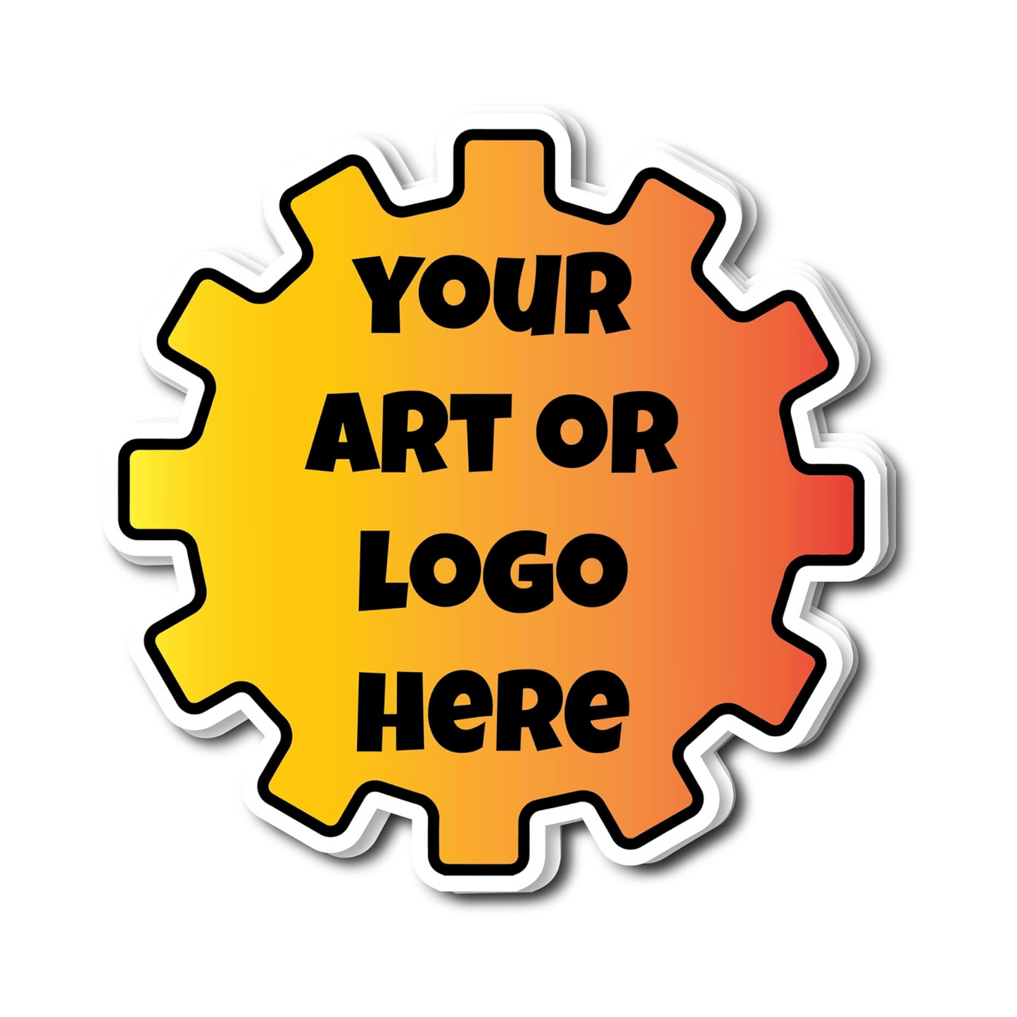 Custom Die Cut Premium Vinyl Stickers - 100% Waterproof