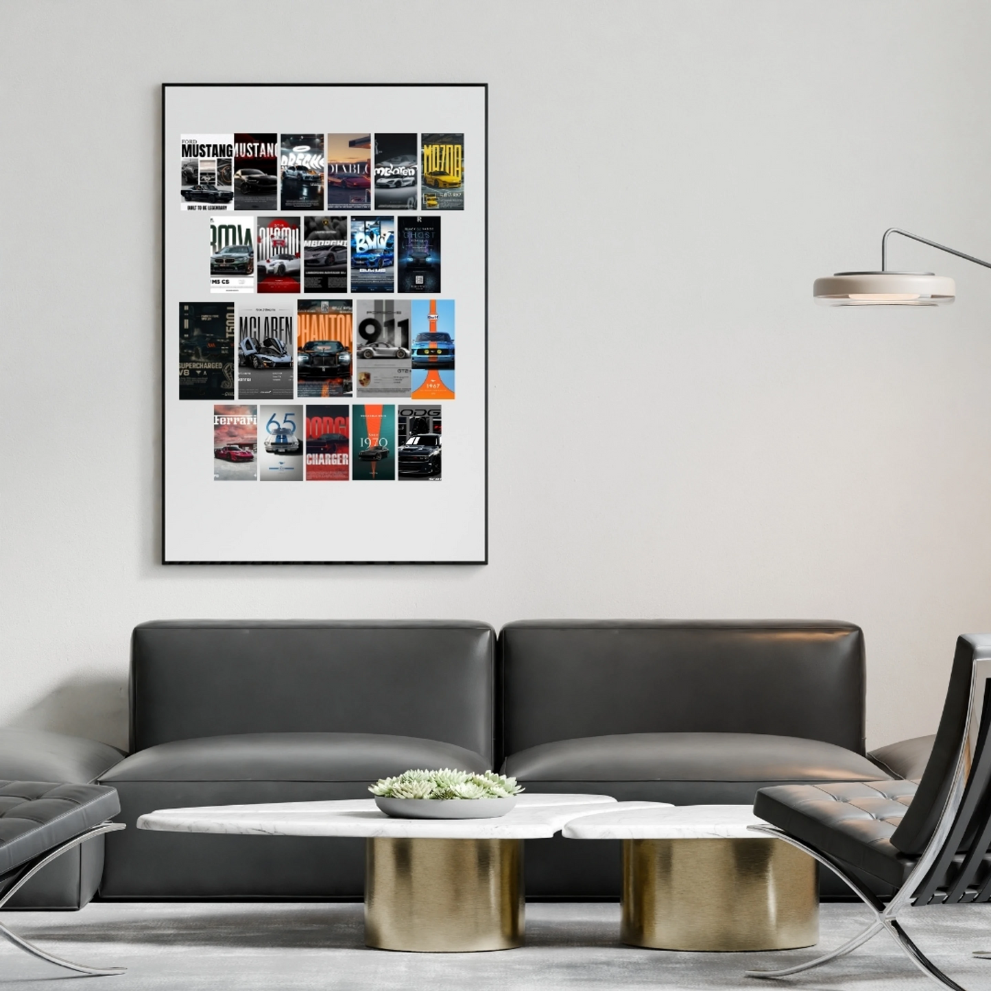 Car Aesthetic Wall Collage Poster (Pack of 27)