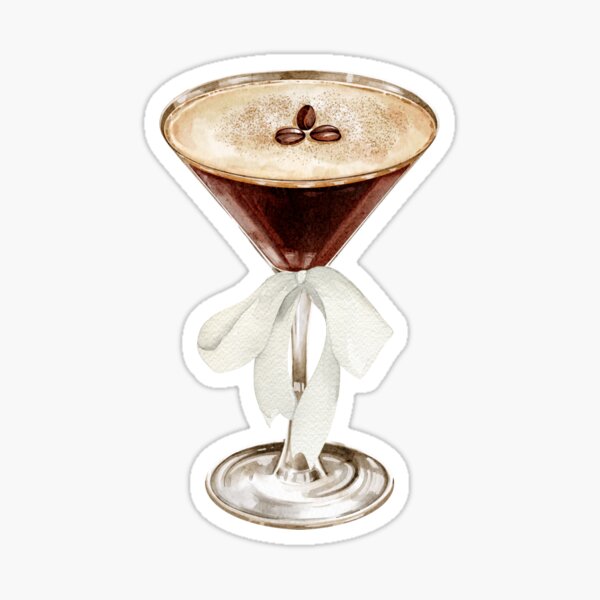 Expresso Martini Sticker