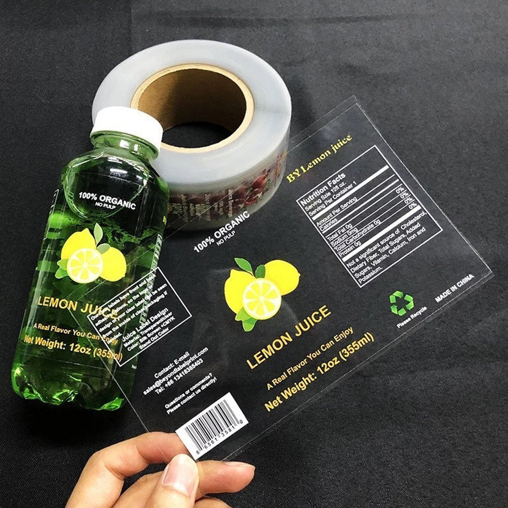 Transparent Custom Premium Vinyl Stickers
