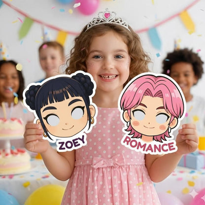 K-Pop Demon Hunters Party Masks Character Mask For Kids