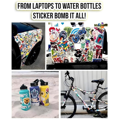 45Pcs Vintage Aesthetic Vinyl Stickers, 100% Waterproof and Scratchproof