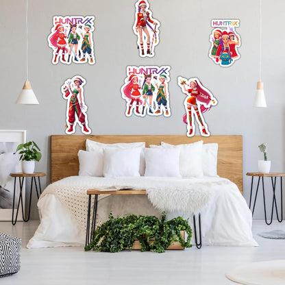K-Pop Hunter Theme Cardboard Cutouts For Decoration (Pack Of 12)