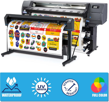 100% Waterproof Custom Premium Vinyl Stickers