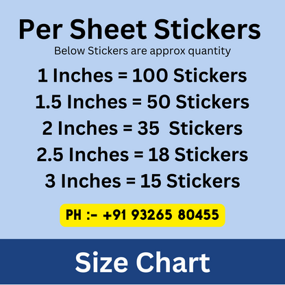 Transparent Custom Premium Vinyl Stickers