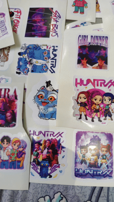 K.pop Hunter Movie Demon Stickers (Pack of 90)