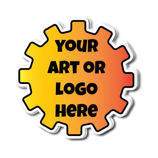 Custom Die Cut Premium Vinyl Stickers - 100% Waterproof