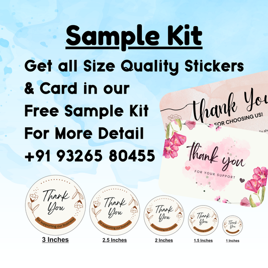Free Sample Kit of Stickers & Cards