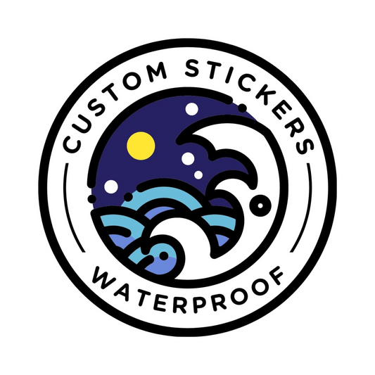 100% Waterproof Custom Premium Vinyl Stickers