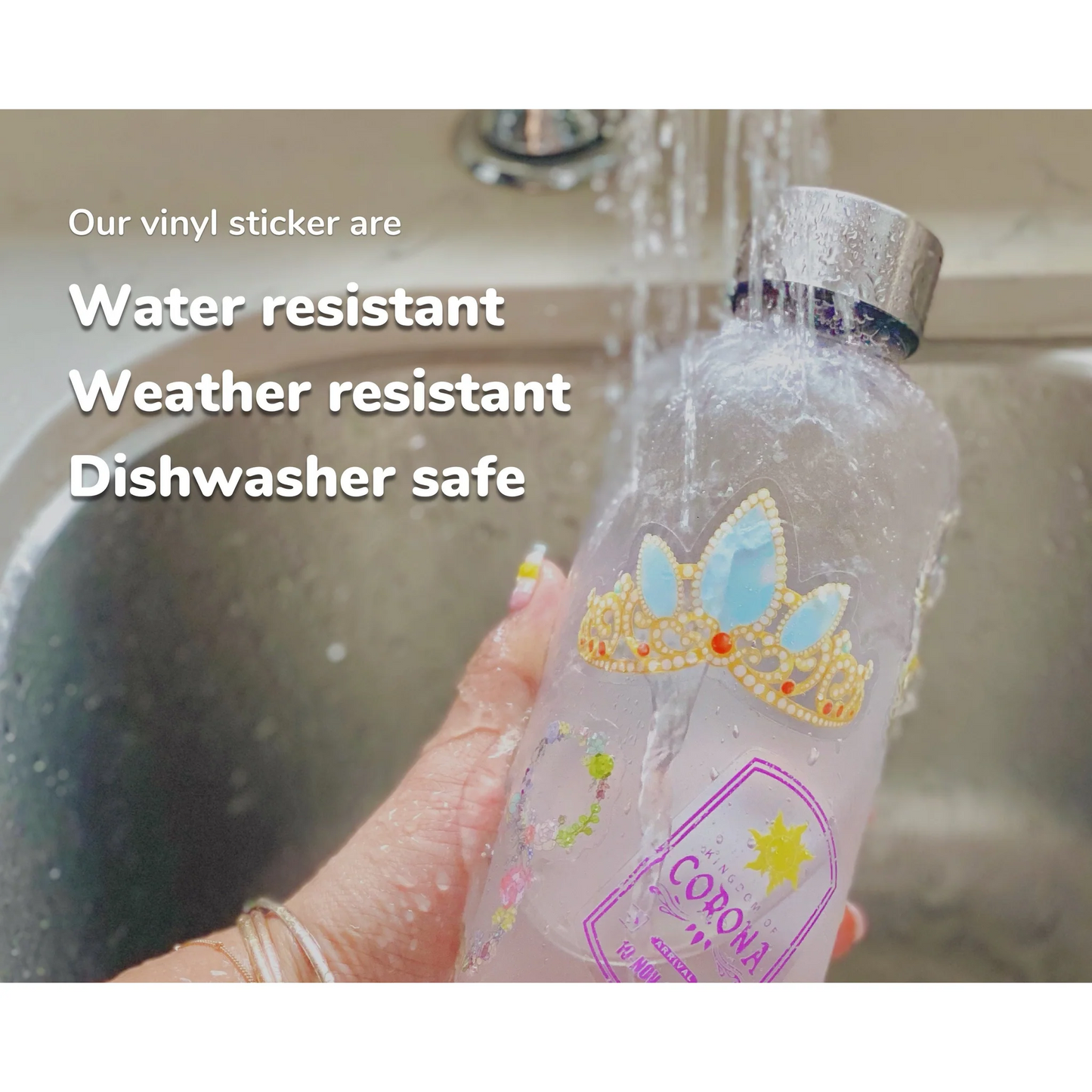 Transparent Custom Premium Vinyl Stickers