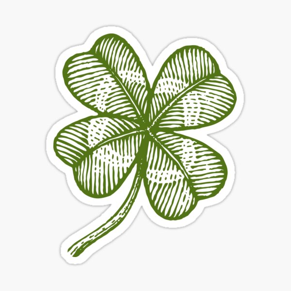 Green Leaf Sticker