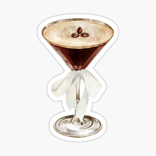 Expresso Martini Sticker